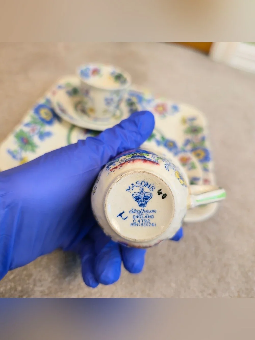 Vintage Craz Mason's Ironstone 